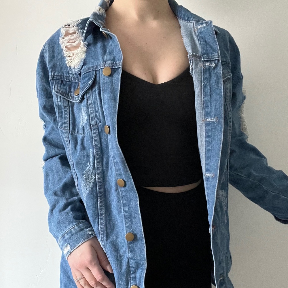 💕NWOT Fashion Nova Jean Jacket💕